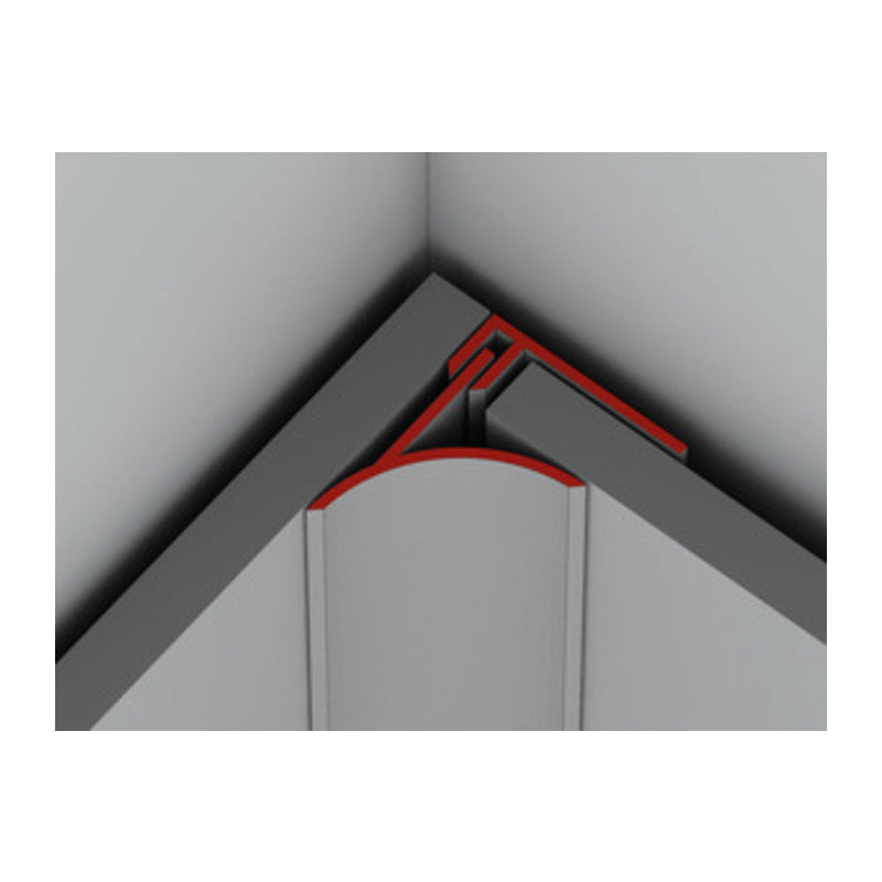 Q.TA' 12 PROFILO ANGOLO INTERNO A201 CM 300 NOCE