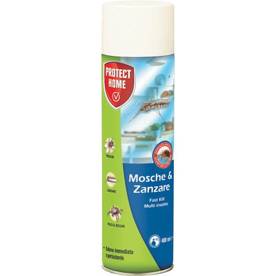 Q.TA'. 12 SBM MOSCHE E ZANZARE FAST KILL SPRAY 400 ML