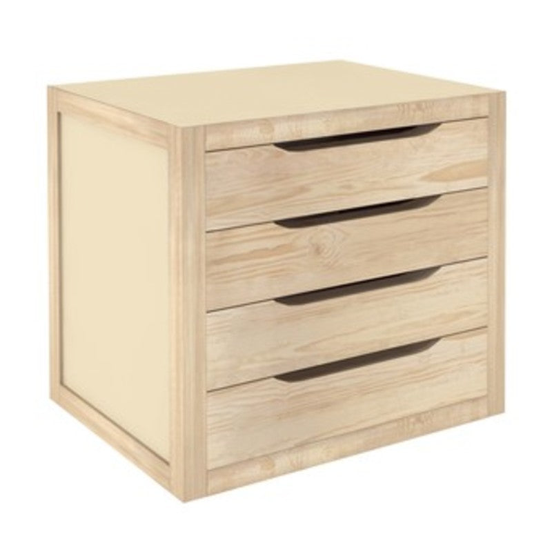 Q.TA' 1 CASSETTIERA 4 CASSETTI 39X30XH37,5 CM