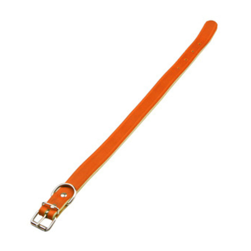 Q.TA' 6 COLLARE P/CANI CUOIO DI BUFALO 20 X 440 MM
