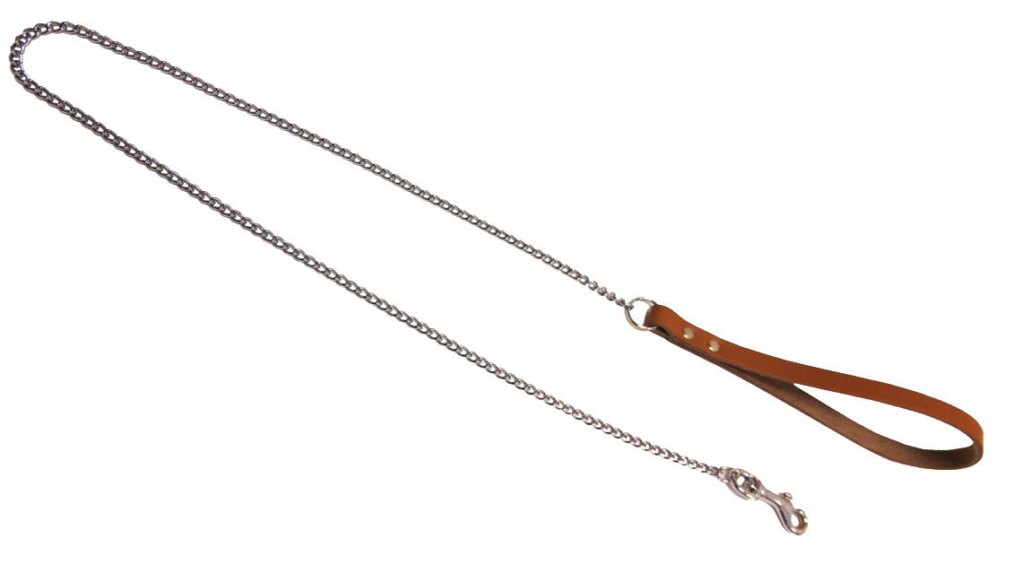 Q.TA' 6 GUINZAGLIO P/CANI CATENA MAGLIA PICCOLA 100 CM