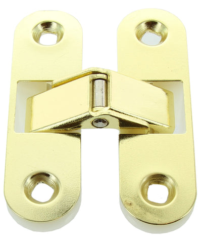 Q.TA' 20 CERNIERA INVISIBILE P/PORTE OTTONATO 63X89 MM