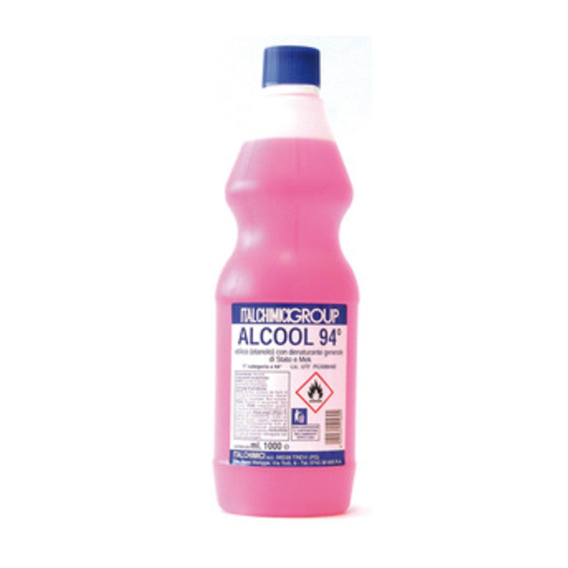 Q.TA' 12 ALCOOL DENATURATO 94 CERTIFICATO 1 L LA SOVRANA
