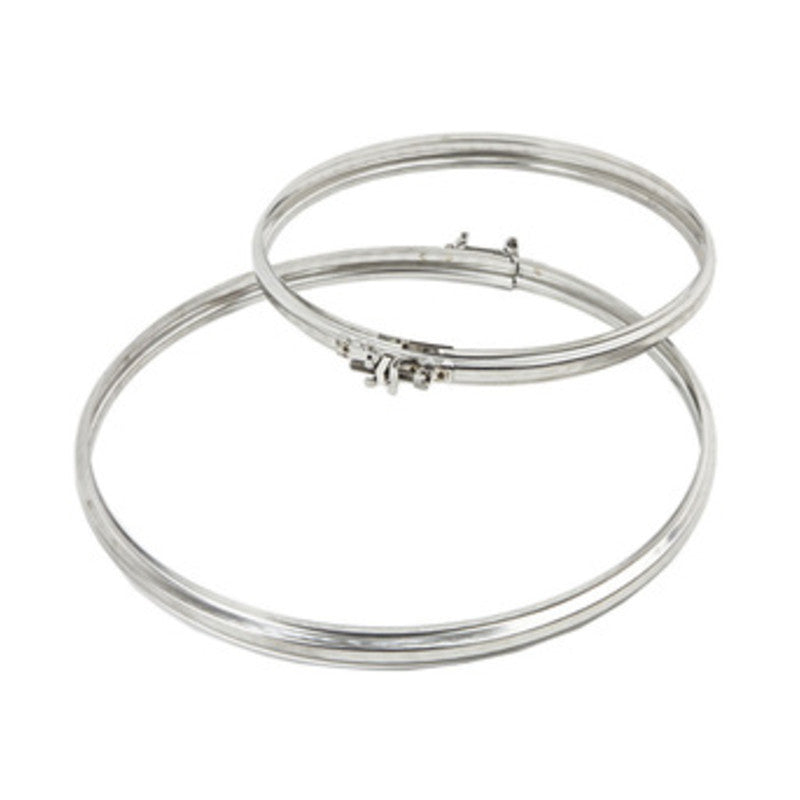 Q.TA' 20 FASCETTA GIUNZIONE INOX AISI 304 P/TUBO 14 CM