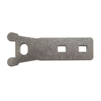 Q.TA' 2 PORTALUCCHETTO PIANO ORIZ ACC ZINC 8X155 MM