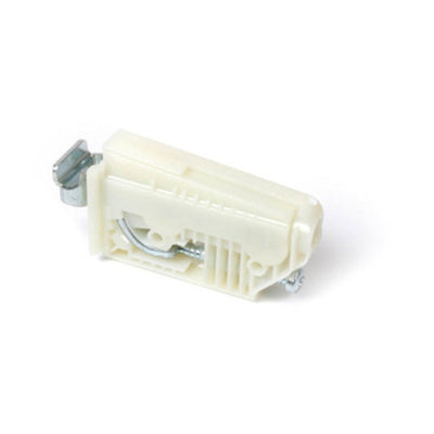 Q.TA' 100 ATTACCAGLIA BARRA REGOLAB 65/20 MM SX BIANCO