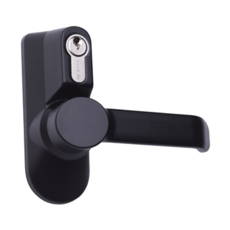 Q.TA' 1 CISA 07078.38 MANIGLIA C/CILINDRO NERO