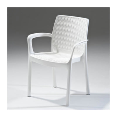 Q.TA' 1 KETER POLTRONA MELODY BIANCO