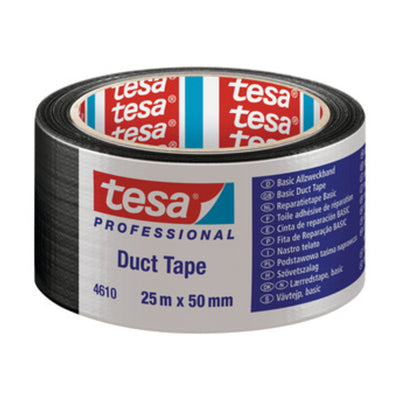 Q.TA' 6 NASTRO AMERICANO TESA BASIC 50MMX25M NERO