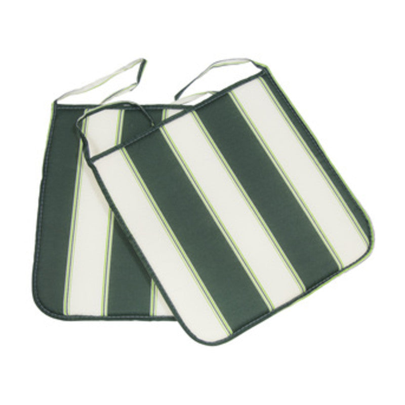 Q.TA' 4 CUSCINO PANAREA 39X39X2CM RIGATO VERDE