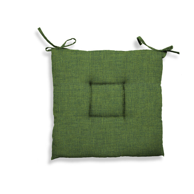 Q.TA' 12 CUSCINO CRETA CM.40X40X5 VERDE 1546