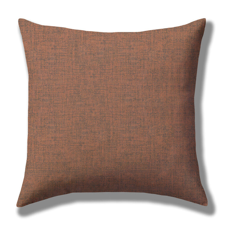 Q.TA' 6 CUSCINO TULIPANO 43X43CM MARRONE 1551