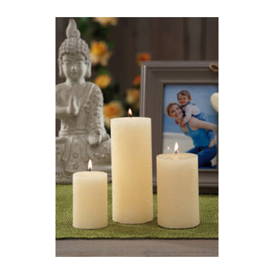 Q.TA' 6 CANDELA AVORIO D 6XH15 CM