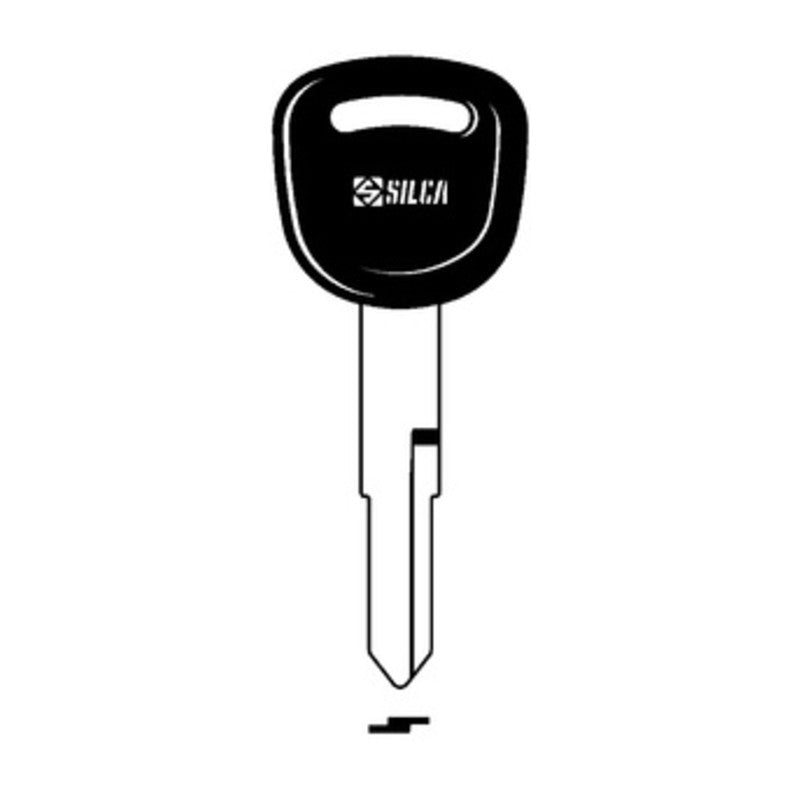 Q.TA' 5 SILCA KYM2P CHIAVE AUTO TESTA PLASTICA ACCIAIO