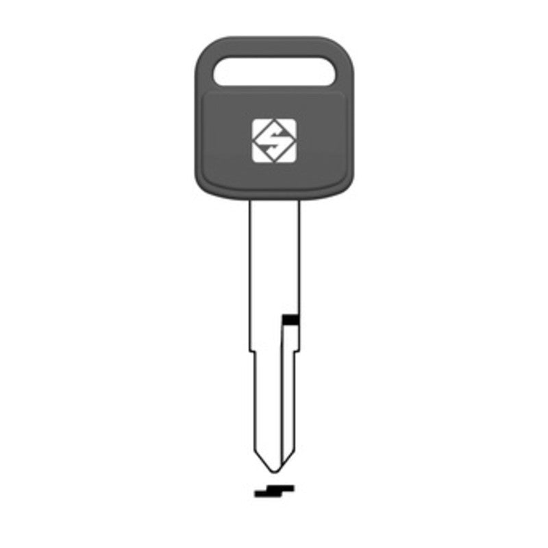 Q.TA' 5 SILCA KYM3AP CHIAVE AUTO TESTA PLASTICA OTTONE