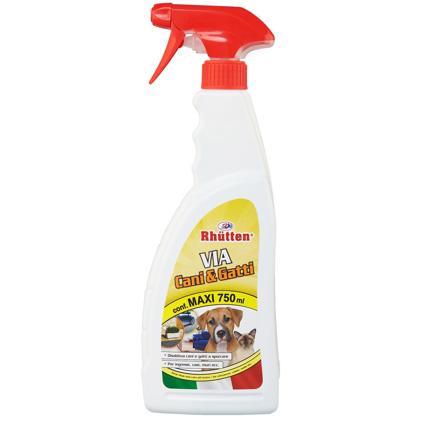 Q.TA'. 12 RHUTTEN DISABITUANTE CANI E GATTI 750 ML