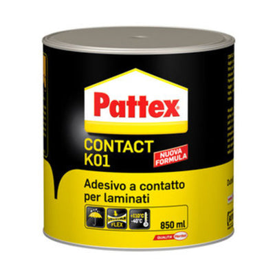Q.TA' 1 PATTEX ADESIVO CONTACT K01 P/LAMINATI 850 ML