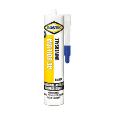 Q.TA' 24 BOSTIK ACRILICO EDILIZIA 300 ML BIANCO CARTUCCIA
