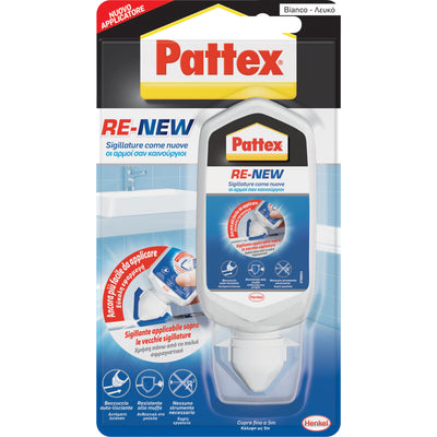 Q.TA'. 12 PATTEX BAGNO RE-NEW BIANCO 80 ML