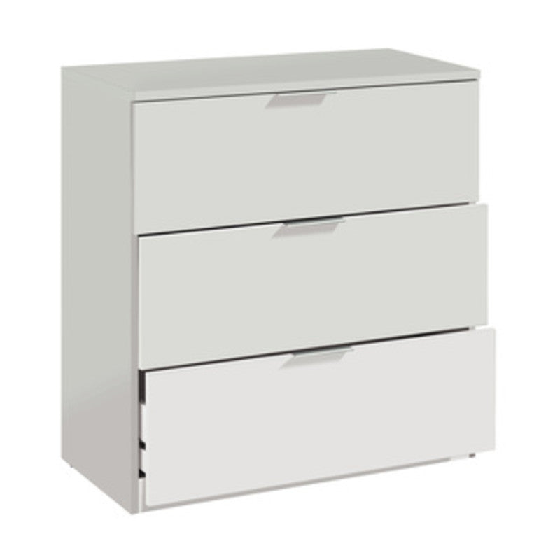 Q.TA' 1 KIT CASSETTONE 3 CASSETTI 80X38X77 BIANCO