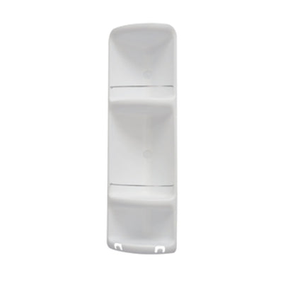 Q.TA' 1 GEDY 7081 ANGOLIERA P/DOCCIA 3 RIPIANI BIANCO