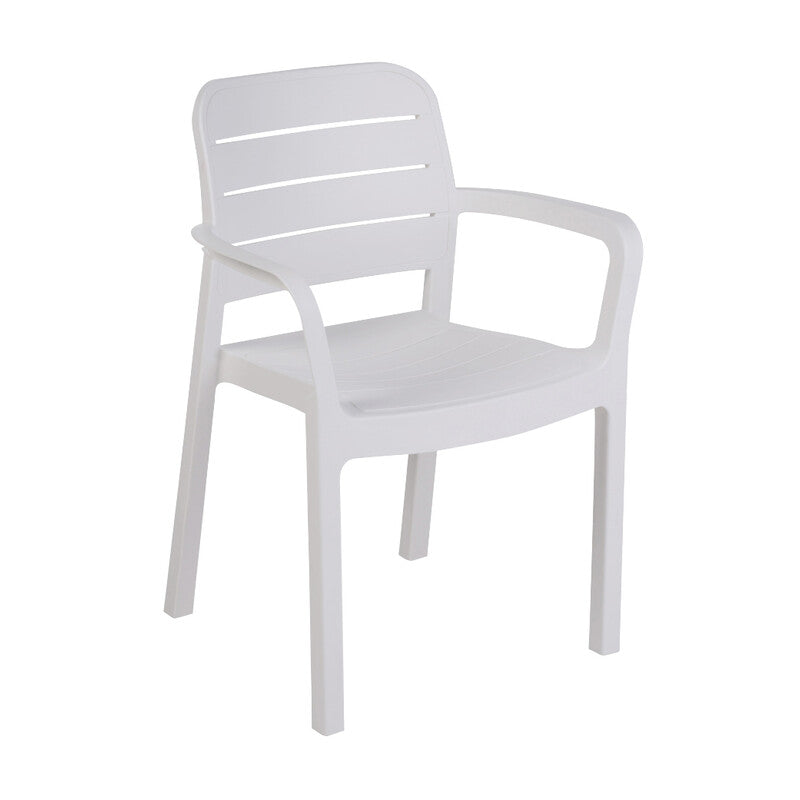 Q.TA' 1 SEDIA TISARA BIANCO