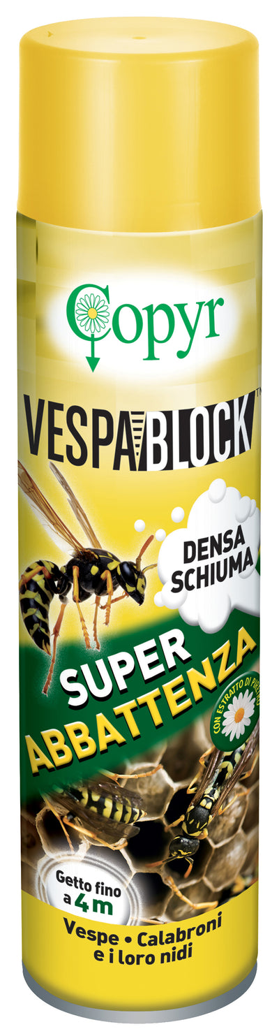 Q.TA'. 12 SCHIUMA VESPABLOCK COPYR 750 ML