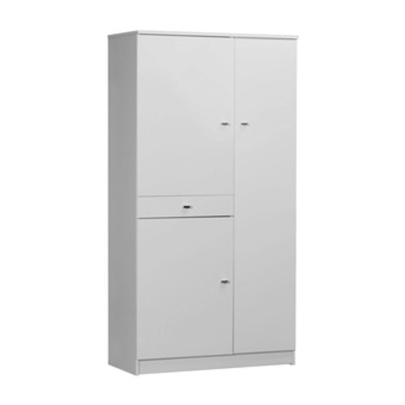 Q.TA' 1 MOBILE 3 ANTE +1 CASSETTO 77X34X147 BIANCO LACC. 322TL