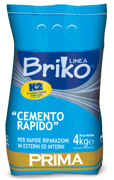 Q.TA'. 4 LINEA BRIKO CEMENTO RAPIDO DA 4 KG