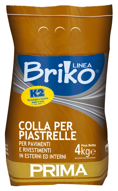 Q.TA'. 4 LINEA BRIKO COLLA PIASTRELLE EXTRA DA 4 KG