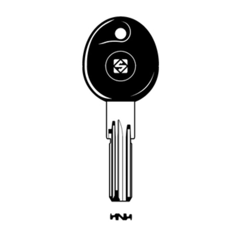 Q.TA' 5 SILCA IE26P CHIAVE PUNZONATA OTTONE