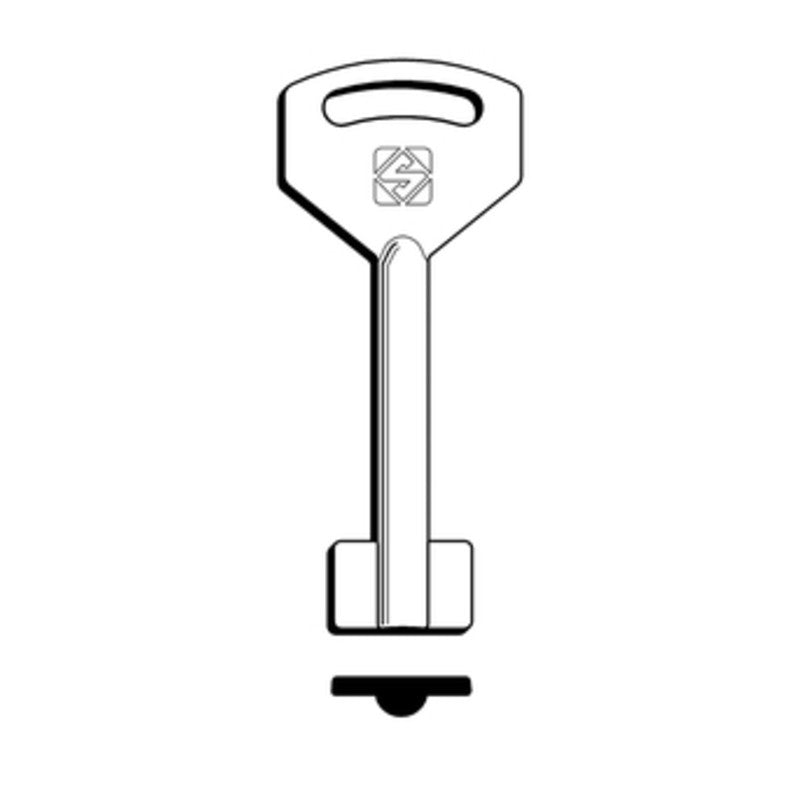 Q.TA' 5 SILCA 5MO3 CHIAVE POMPA OTTONE