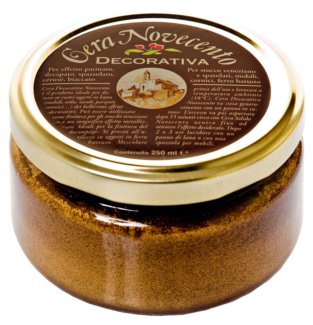 CERA DECORATIVA NOVECENTO 200 ML ORO RICCO PAL