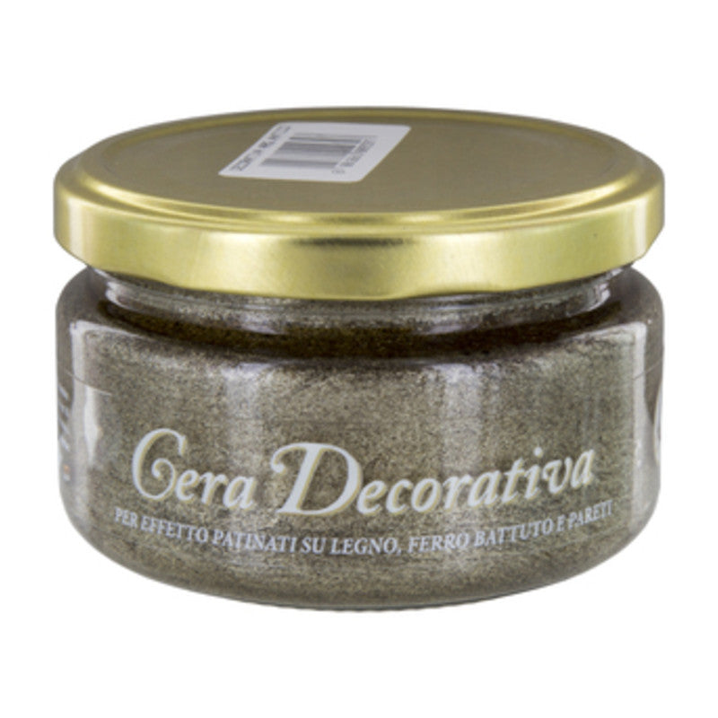 Q.TA' 1 CERA DECORATIVA NOVECENTO 200 ML ARGENTO ANT
