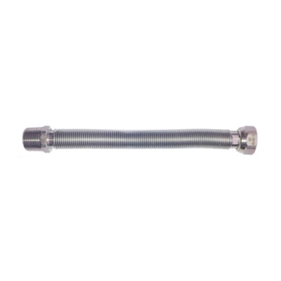 Q.TA' 1 RACCORDO INOX ESTENSIBILE ACQUA 1/2 MF 200-400 MM