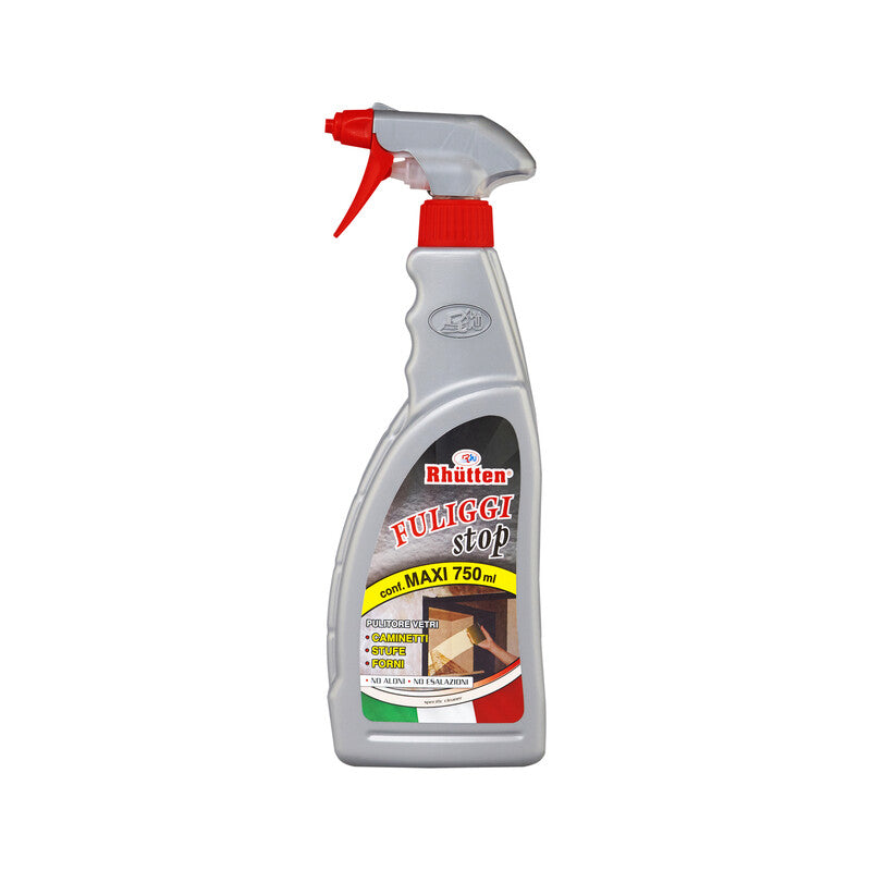 Q.TA' 12 PULITORE P/VETRI RHUTTEN FULIGGI STOP 750 ML