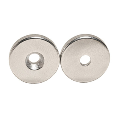 Q.TA' 6 BL BOTTONE MAGNETICO C/FORO SVAS 20X3 MM 2