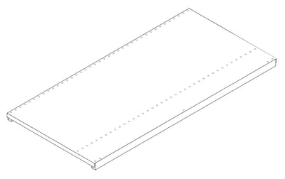 Q.TA'. 2 ZAF RIPIANO INTERO CM. 50X100 GRIGIO