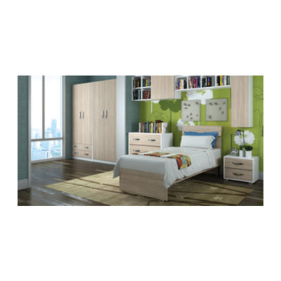 Q.TA' 1 LINEA MODERN LETTO 1P OLMO 85X200XH98