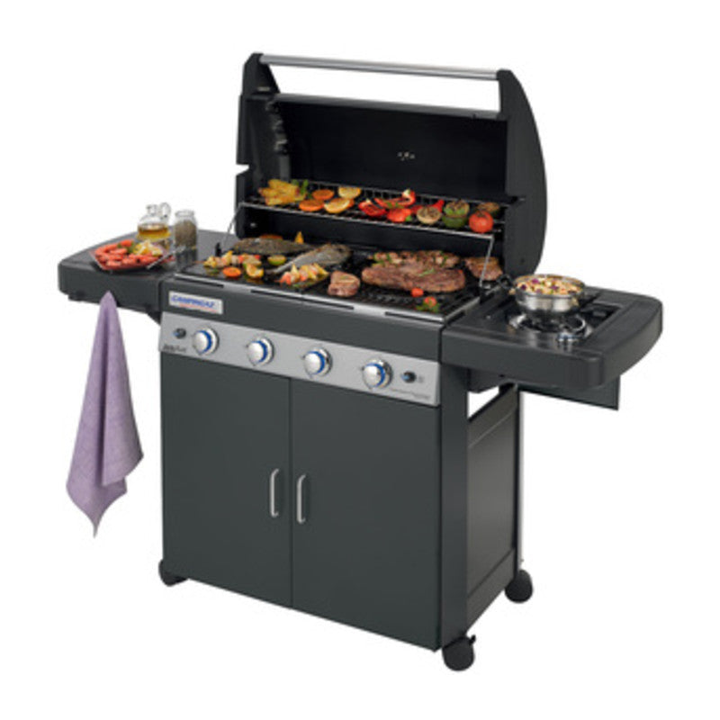 Q.TA' 1 BARBECUE A GAS DUALGAS 4 CLASSIC LS PLUS DARK 12.8+2.3KW