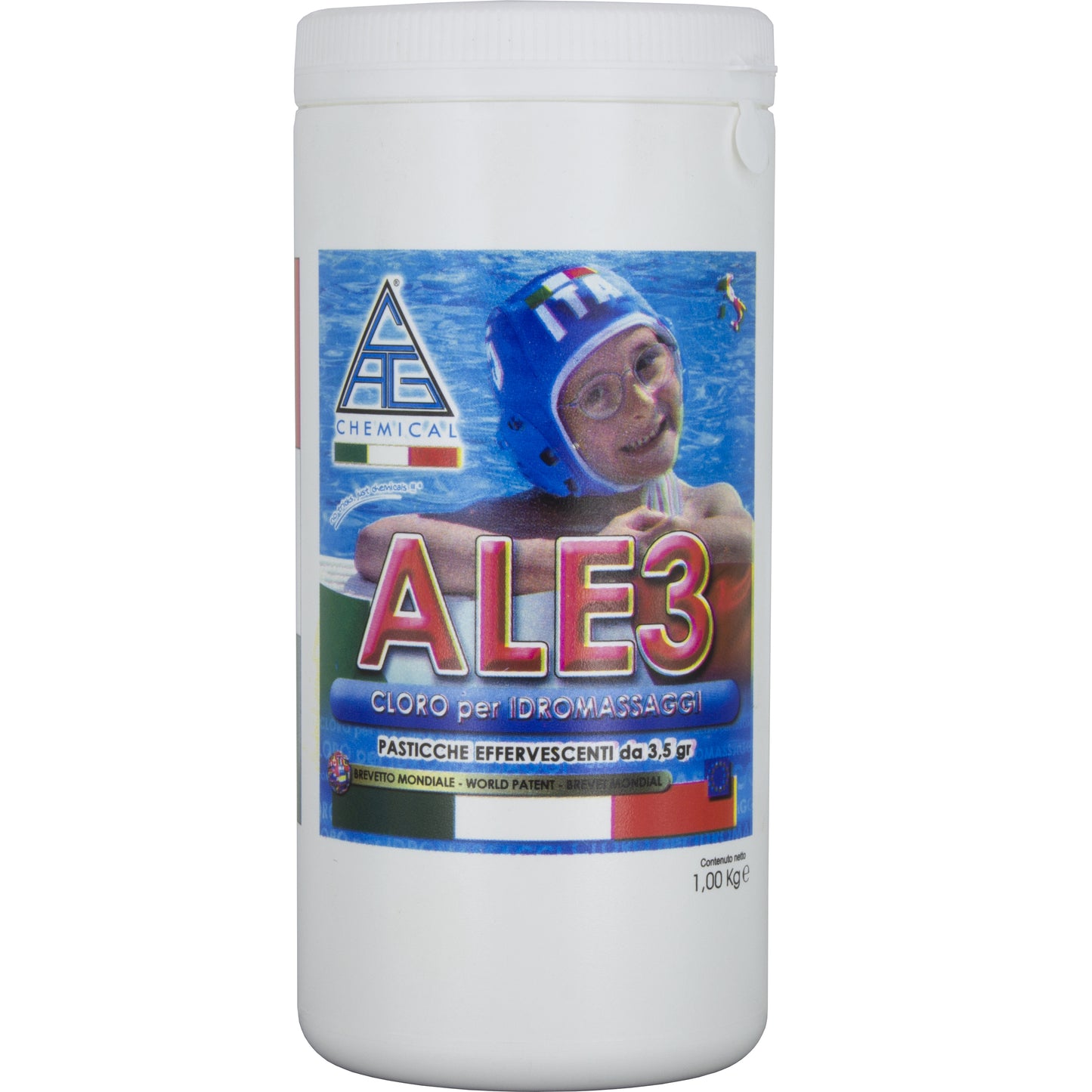 CLORO PER PISCINA PASTIGL 3 G EFFERVESC ALE3 1 KG