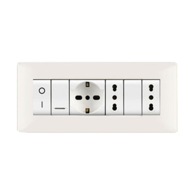 Q.TA' 1 PLACCA LIFE Q LIVING PLAST BIANCO 7P