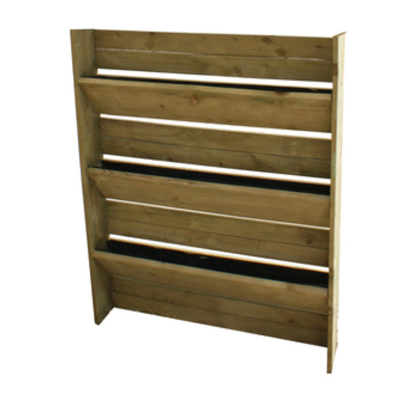 Q.TA' 1 ORTO VERTICALE IN LEGNO A PARETE 80X17XH120 CM