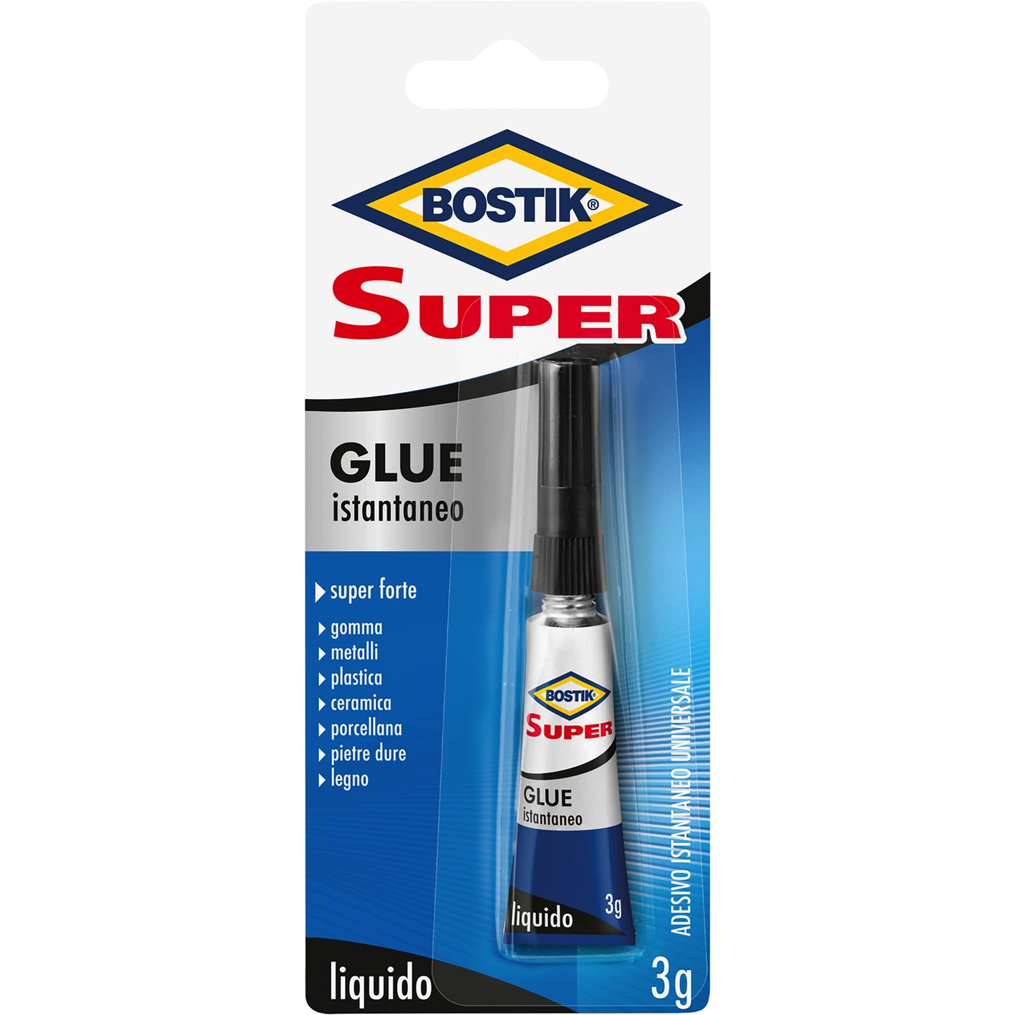 Q.TA'. 24 BOSTIK SUPER GLUE ISTANTANEO 3 G BLISTER