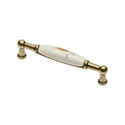 Q.TA' 25 MANIGLIA PORCELLANA UP-WP0728-BK 106X26 MM