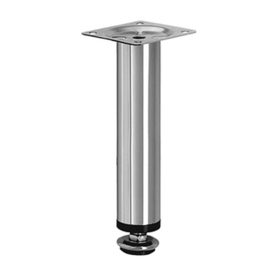 Q.TA' 8 PIEDINO REGOLABILE ACCIAIO CROMATO MOBILI 150 MM