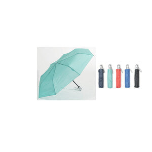 Q.TA' 12 OMBRELLO AUTOMATICO MINI 7014 TINTA UNITA ASSORTITO