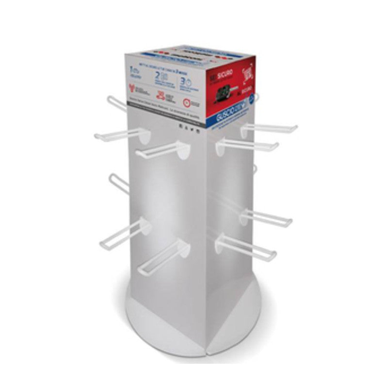 Q.TA' 1 ESPOSITORE VUOTO GUSCI AUTO MELICONI