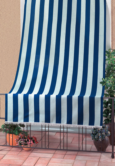 TENDA DA SOLE RIO 140XH300 CM RIGATO BLU