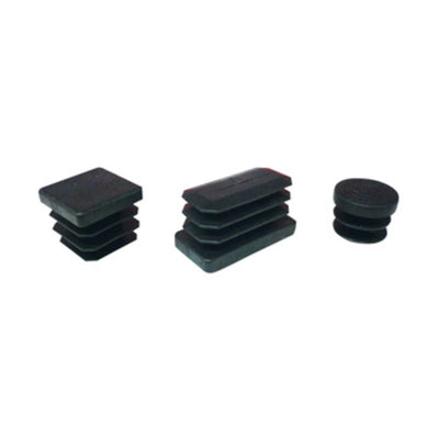 Q.TA' 5 BL PUNTALE ALETTATO 20X20 MM NERO 8